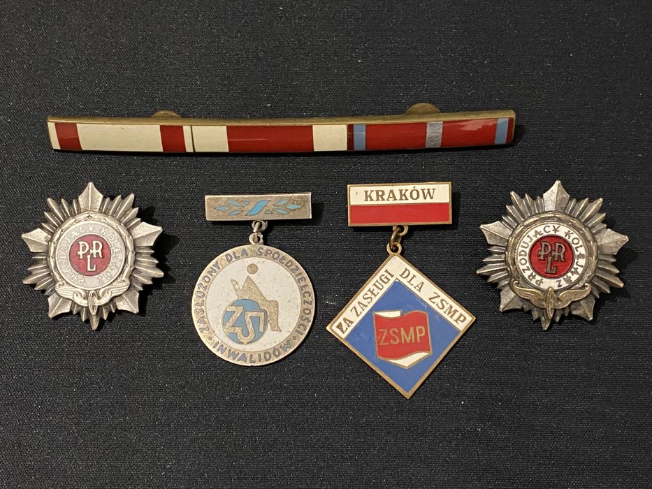 Stare polskie odznaki PRL