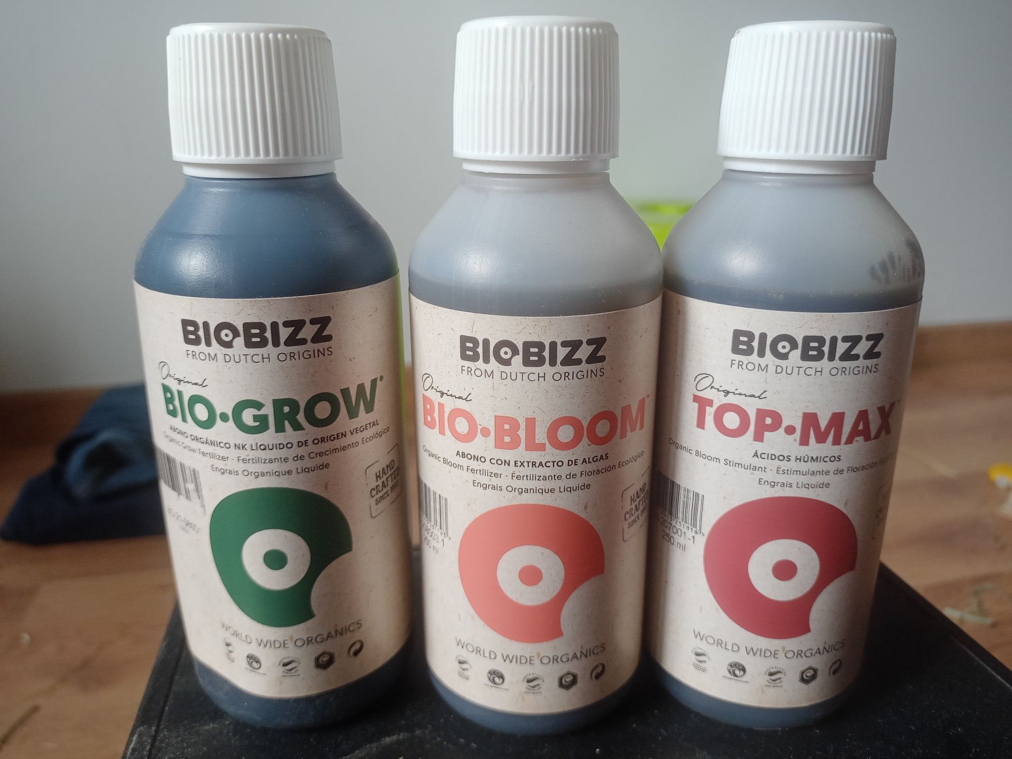 Bio bizz zestaw nawóz organicznych 3szt