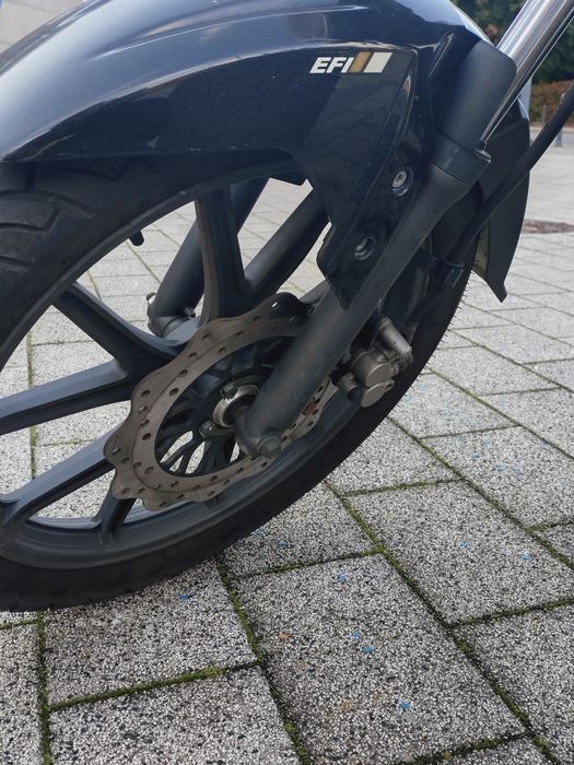 Motocykl Romet ZK125FX, gotowy do jazdy