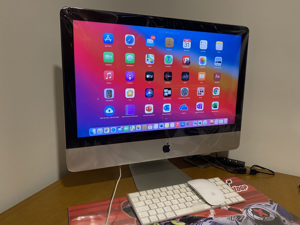 Imac 21.5 apple com pouco uso