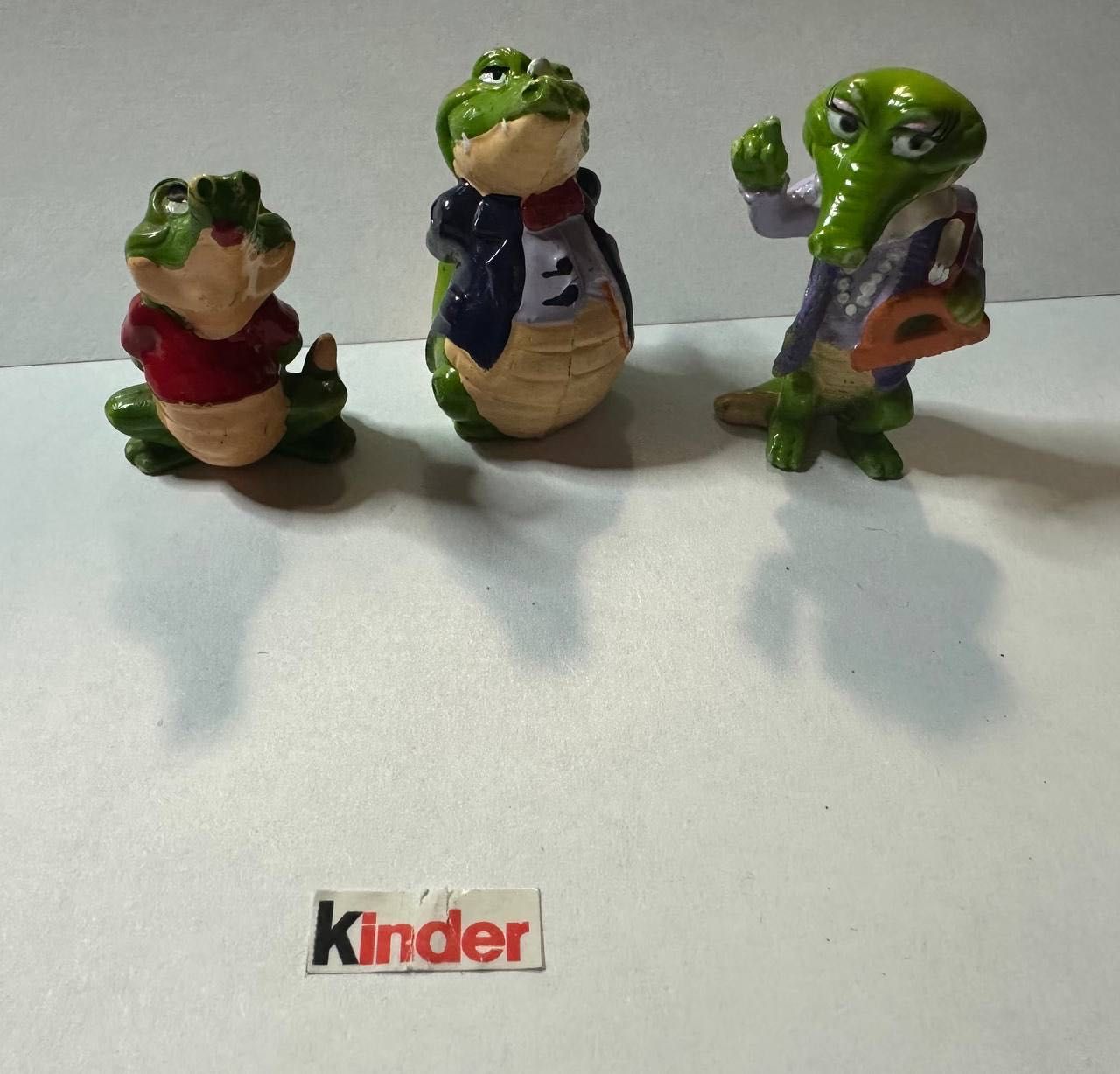 Іграшки кіндер Крокодил 1991 Ferrero