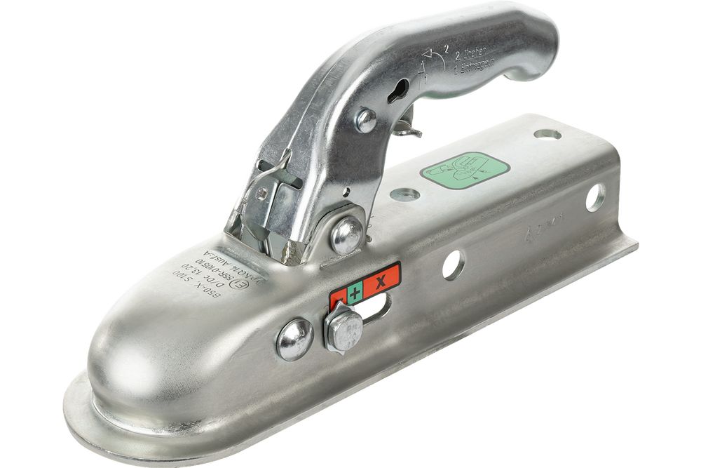 Zaczep kulowy KNOTT do przyczepy 1400kg z dyszlem kwadratowym 50mm