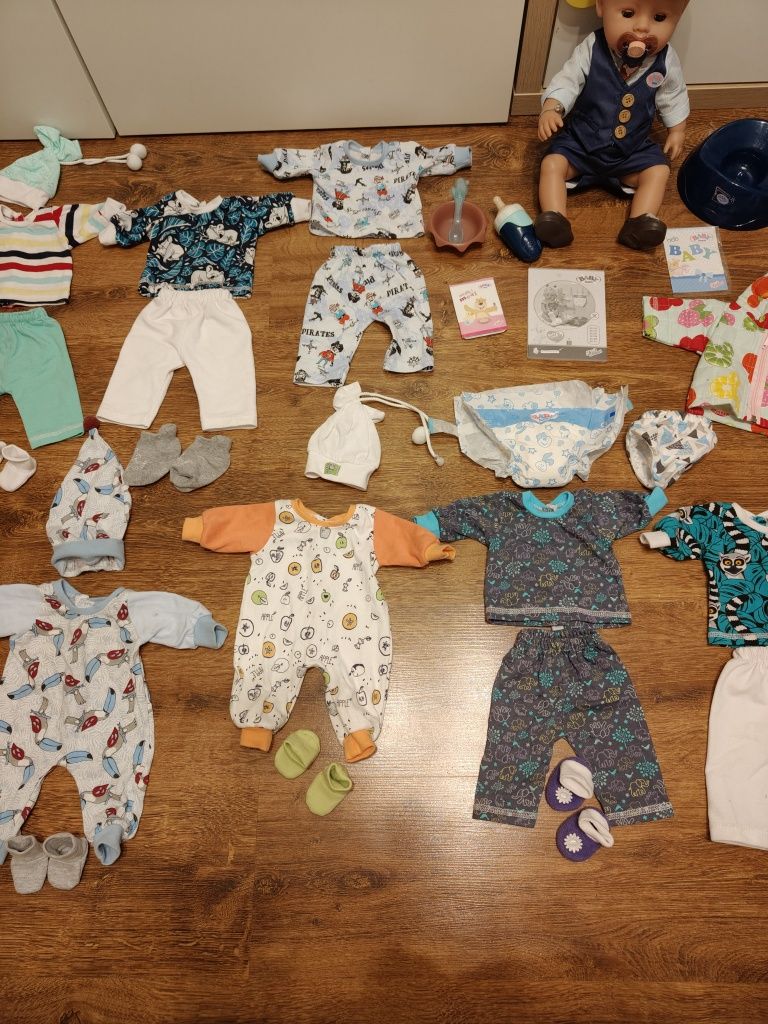 Lalka baby born zaph creation soft touch chłopiec w eleganckim stroju