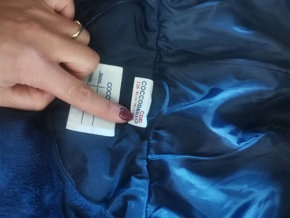 Kurtka zimowa dziewczęca Coccodrillo 116