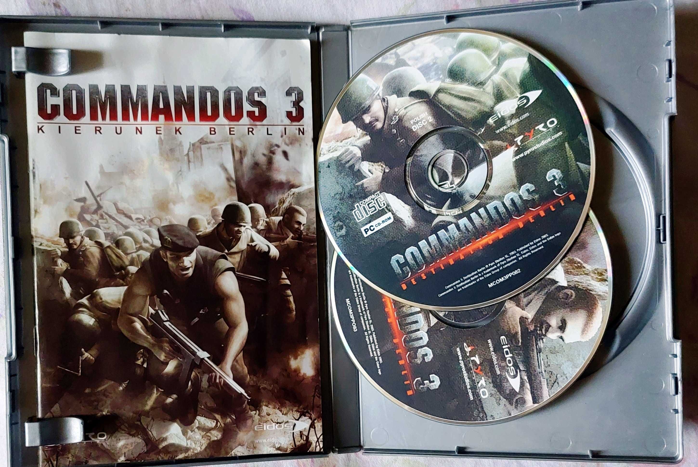 Commandos 3: kierunek Berlin | gra strategiczna po polsku na PC