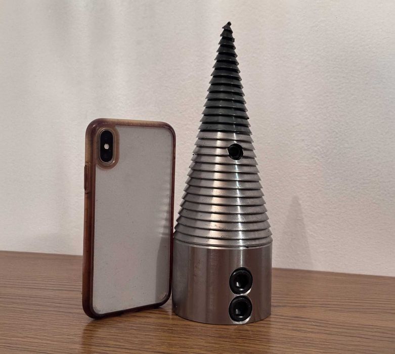 Świder Do Łuparki Do Rozłupywania Drewna Na Opał 80mm RÓŻNE OTWORY