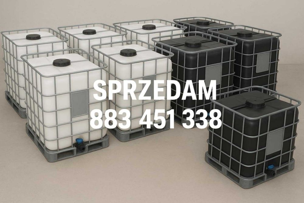 Mauzer/Pojemnik IBC 1000 litrów/Zbiornik na wodę/Paleto pojemnik
