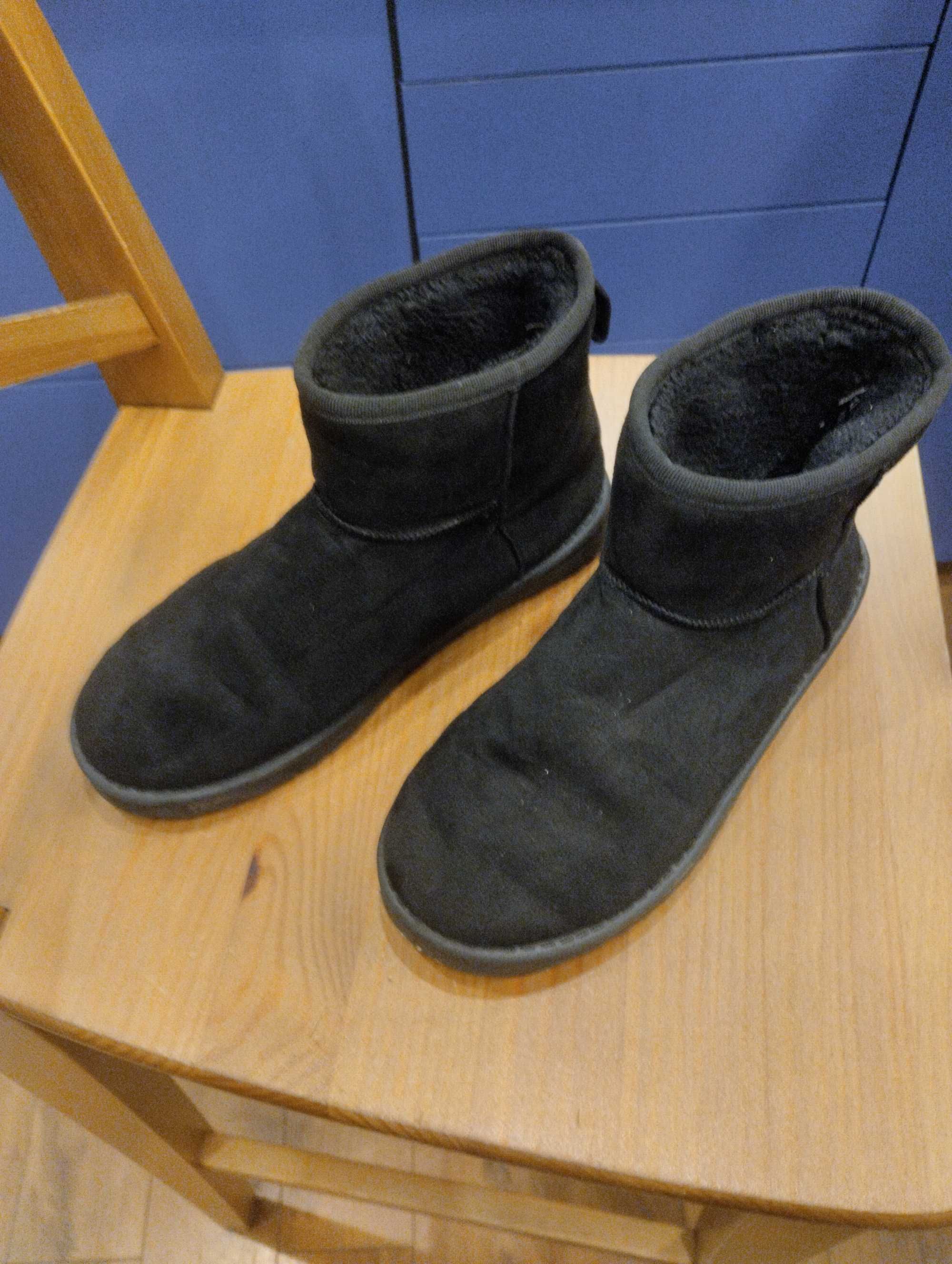 buty EMU, czarne, dziewczece, r. 37