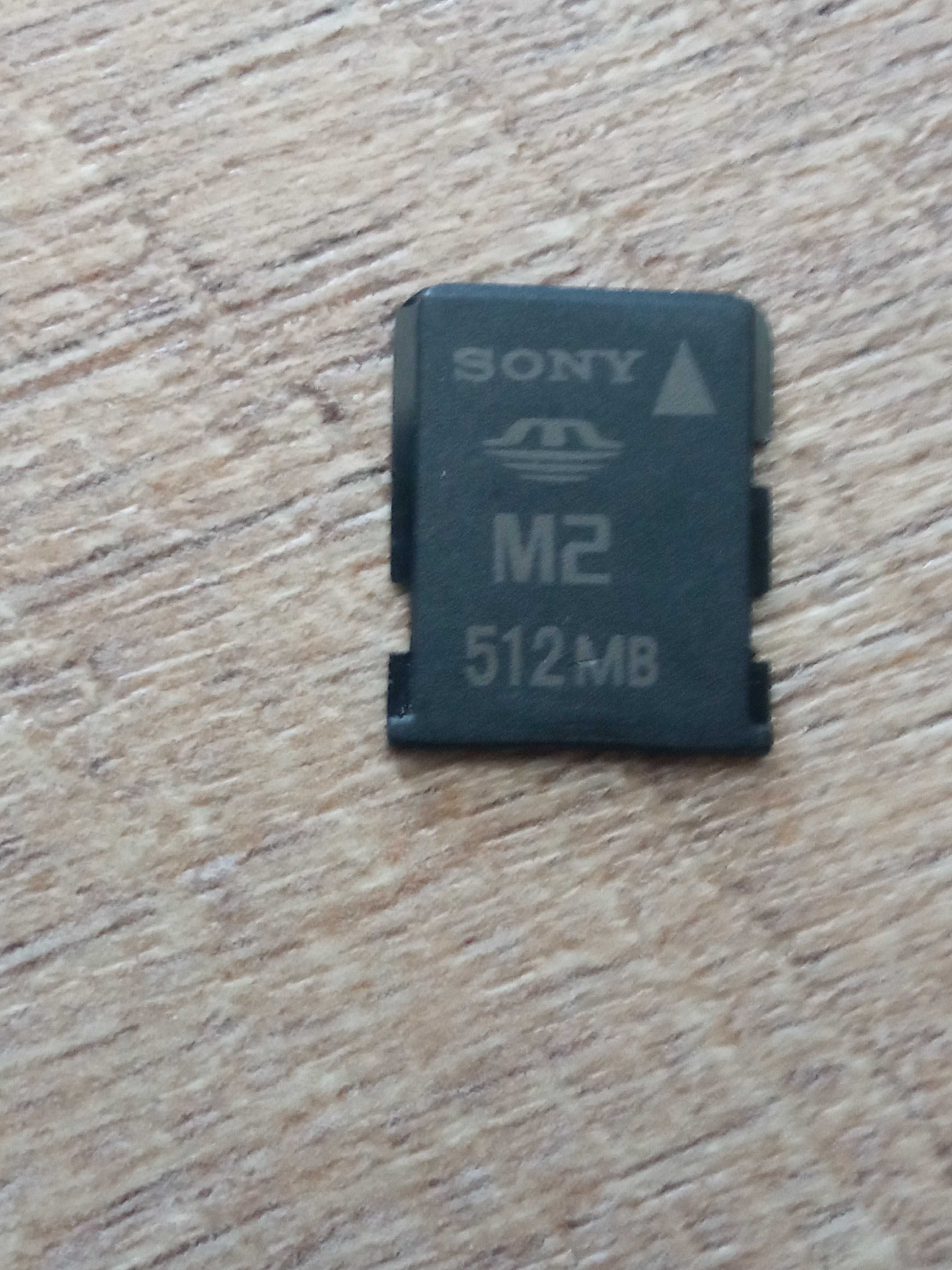 Картка пам'яті 2шт. Sony Memory Stick Micro (M2) 512Mb 1GB