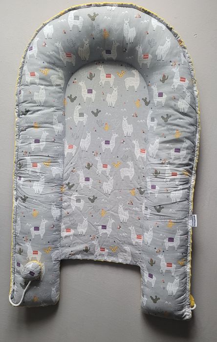 KOKON VELVET + materacyk + motylek + kocyk + poduszka