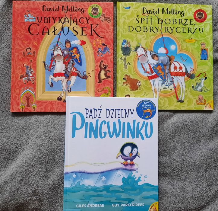 Bądź dzielny pingwinku, umykający calusek