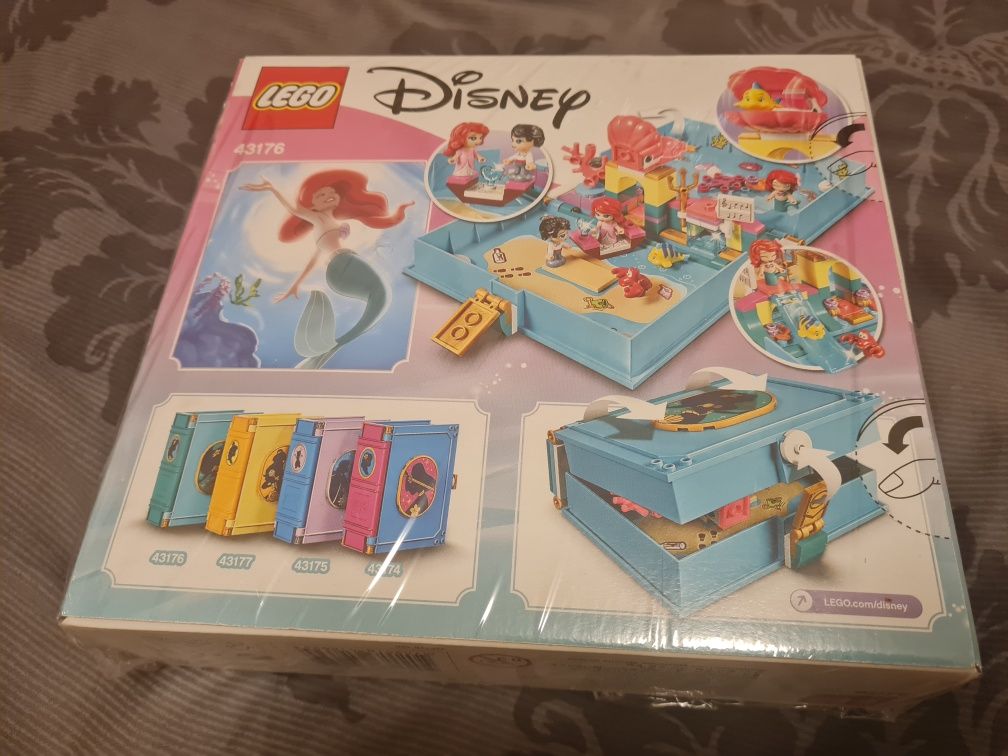 Lego Disney 43176 - Książeczka Ariel - nowe folia