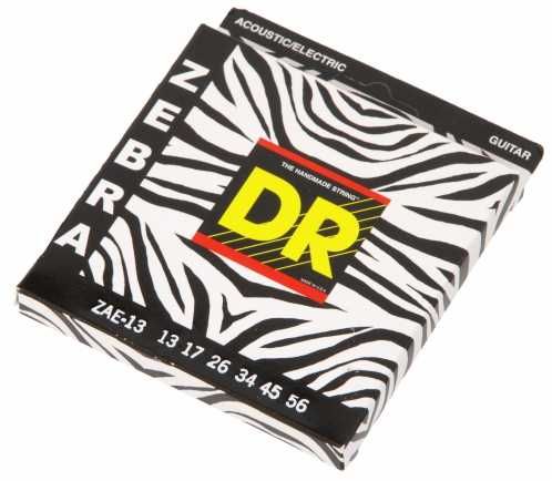 DR Zebra  13-56 struny do gitary akustycznej elektroakustycznej