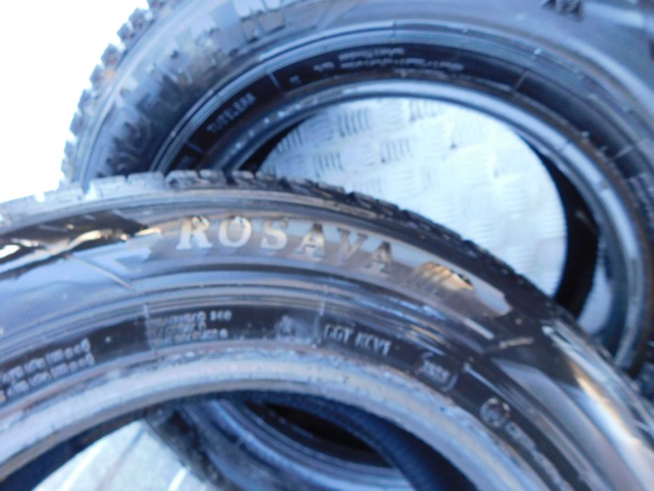 Opony zimowe 225/65 R16C komplet 2 szt SNOWGARD ROSAVA 23r JAK NOWE