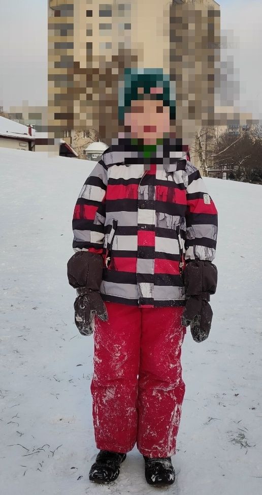 Spodnie narciarskie tresspas 110-116 wypadają na 122-128