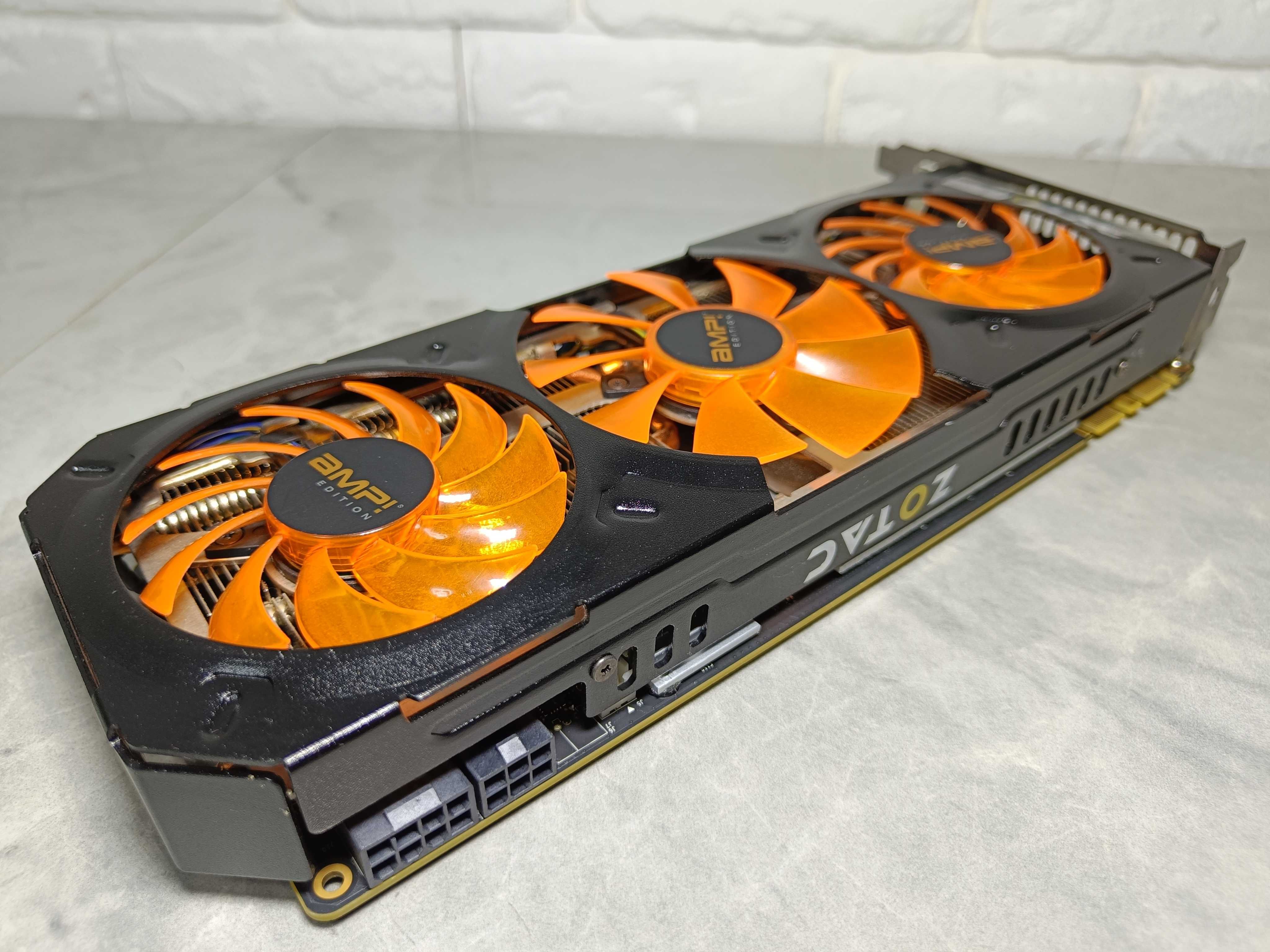 Відеокарта ZOTAC GTX780ti AMP Edition 3GB GDDR5 384bit шина - ЯК НОВА!