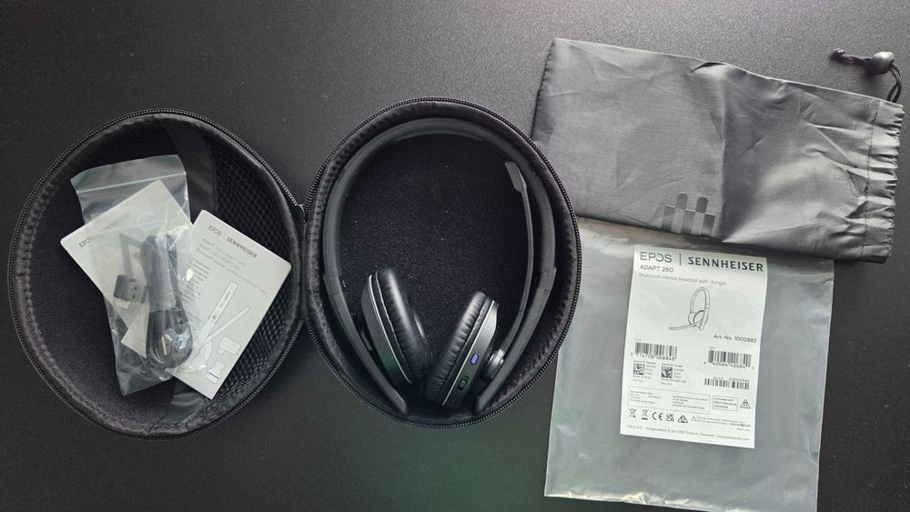 Sennheiser Epos Adapt 260 - stan idealny + etui gratis
