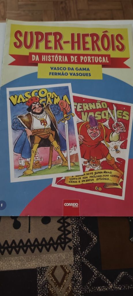 BD sobre a história de Portugal
