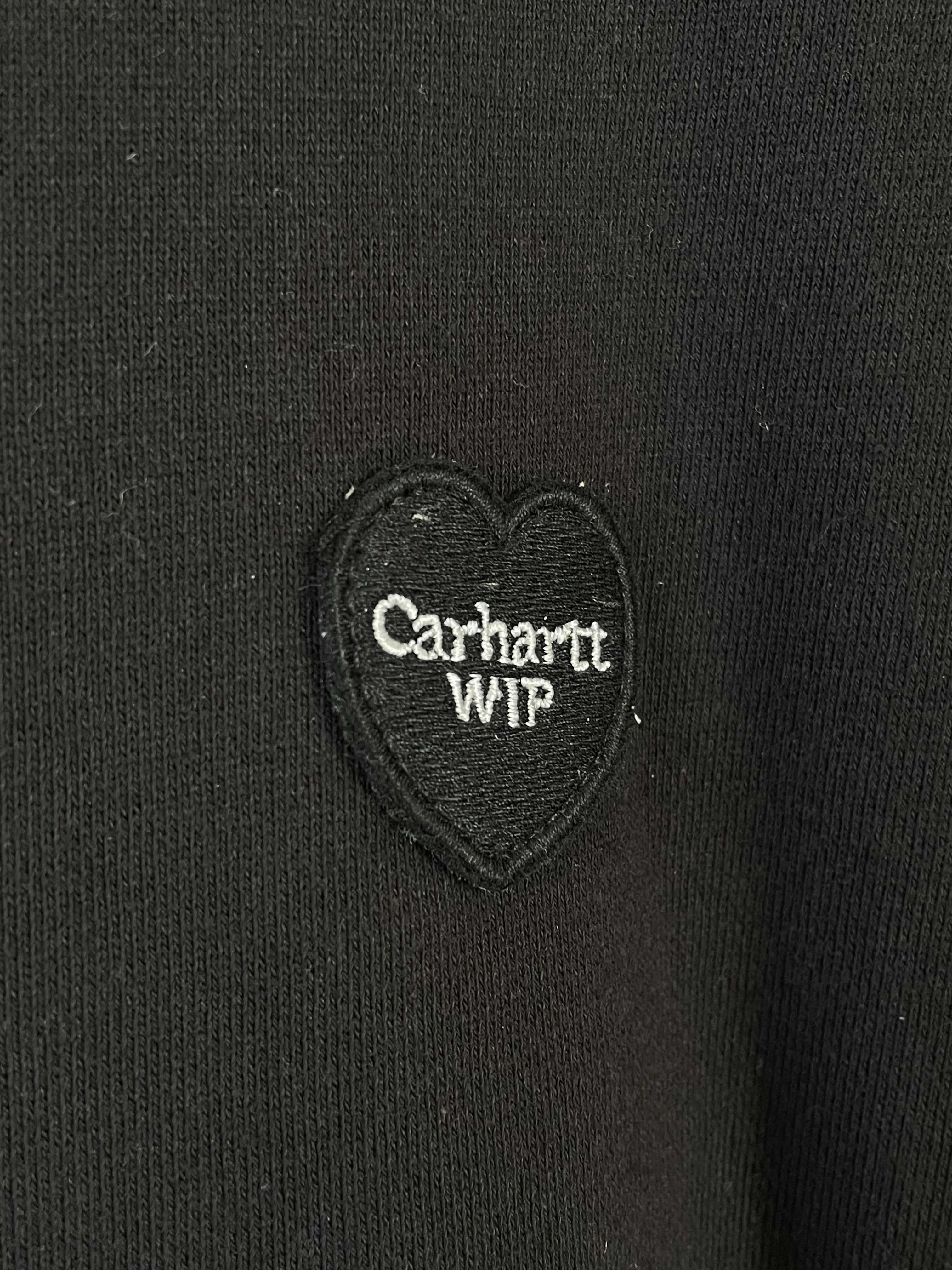 Світшот Carhartt WIP Heart Patch Sweat Black