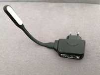 Lampka led USB + travel adapter