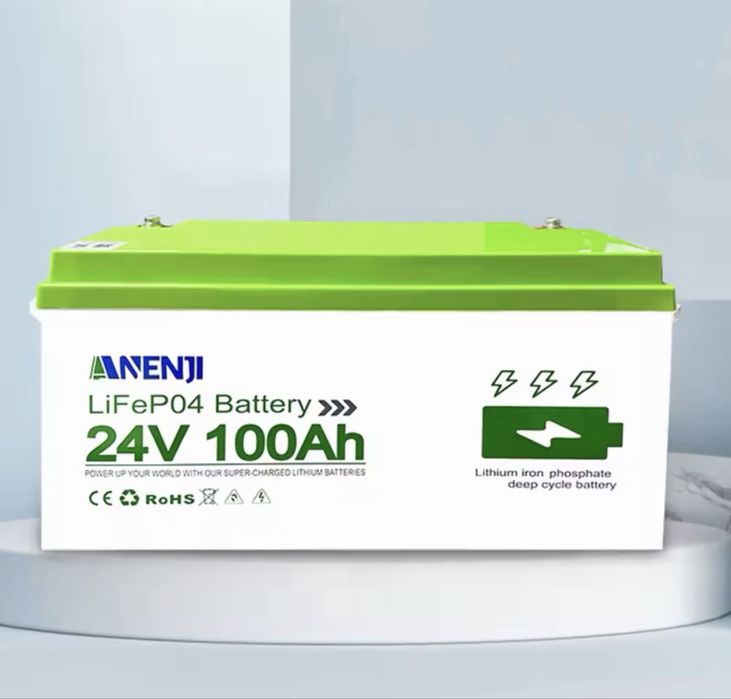 ANENJI 24V 100Ah Bluetooth - LiFePO4 акумулятори