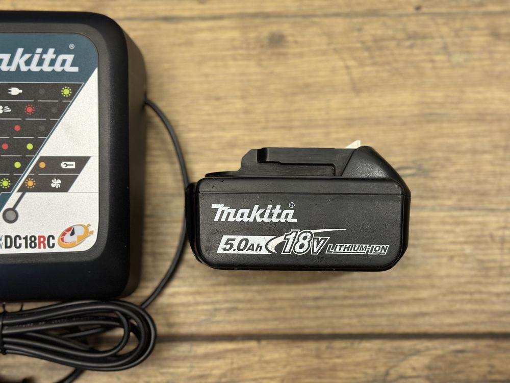 [Zestaw] bateria akumulator 18V 5AH i ładowarka LXT DC18RC Makita