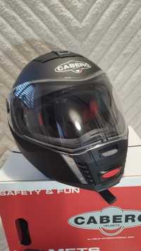 Kask szczękowy NOWY Caberg Sintesi matt Black M