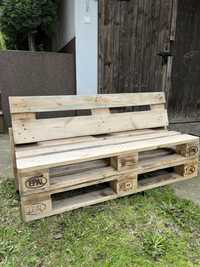 Ławka ogrodowa drewniana z palet