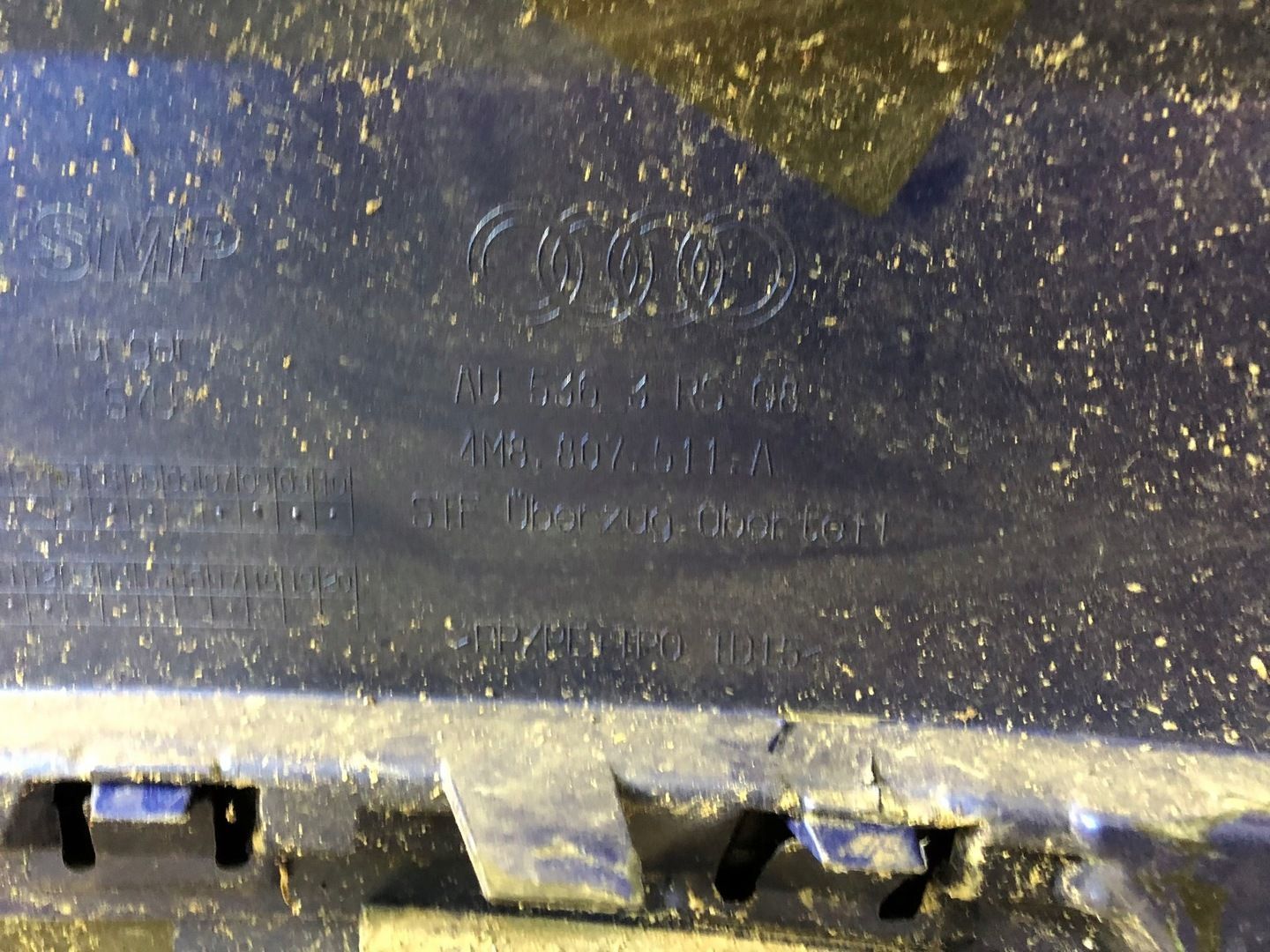 ZDERZAK TYŁ TYLNY AUDI RSQ8 RS Q8 4M8 4M8807511A CAŁY ORYGINAŁ