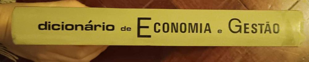 Venda livro "Dicionário de Economia e Gestão"