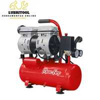 Compressor Silencioso 6L 550W 8bar 93L/min 0001.0044 | NOVOS