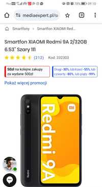 Xiaomi redmi 9a idealny