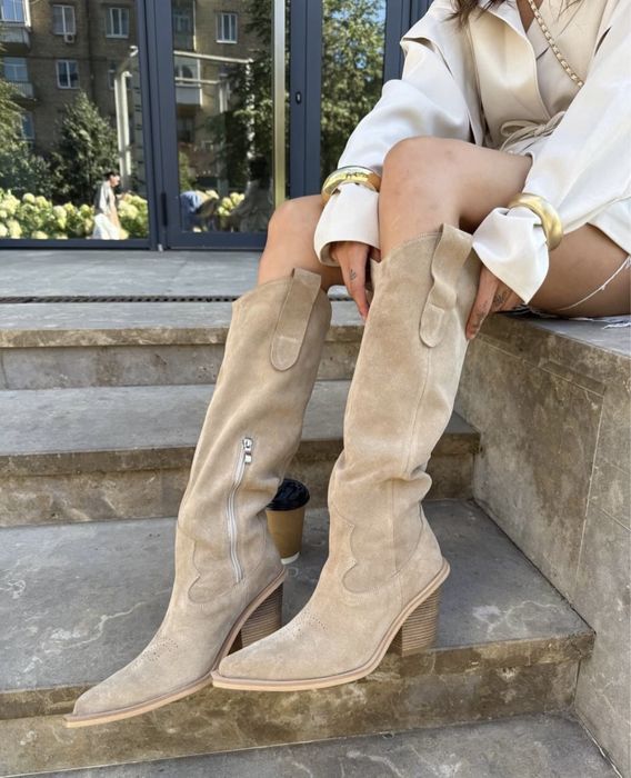 Чоботи козаки ковбойки