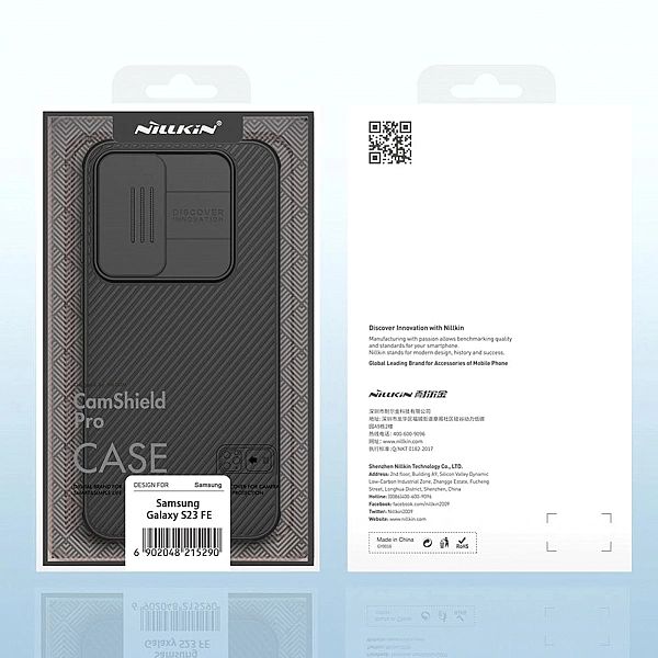 Nillkin Camshield Pro Galaxy S23 Fe Black