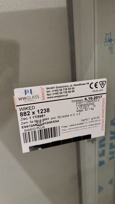 Okno nowe z demontażu