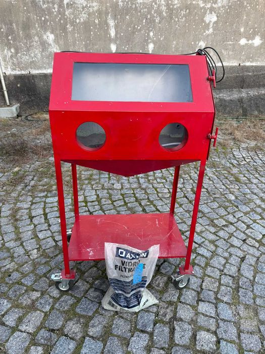 Cabine Lavagem/Decapagem Jato Areia (Oportunidade)