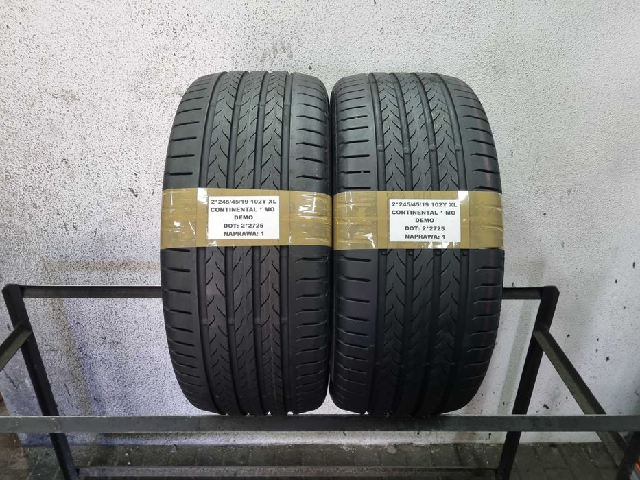 245/45/19 102Y XL Continental Eco Contact 6Q* MO PARA DEMO MONTAŻ