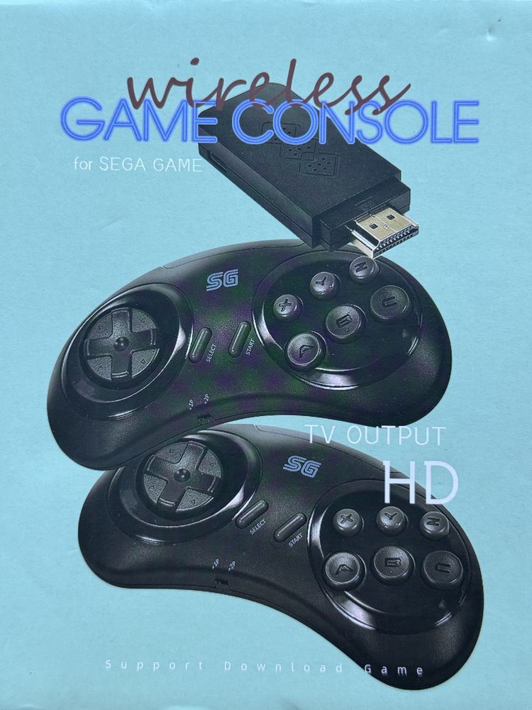 Игровая приставка Sega wireless game console HD
