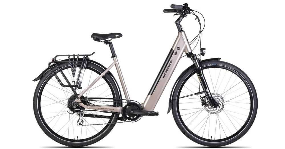 Nowy Rower elektryczny Unibike 28 optima 19 tytanowy