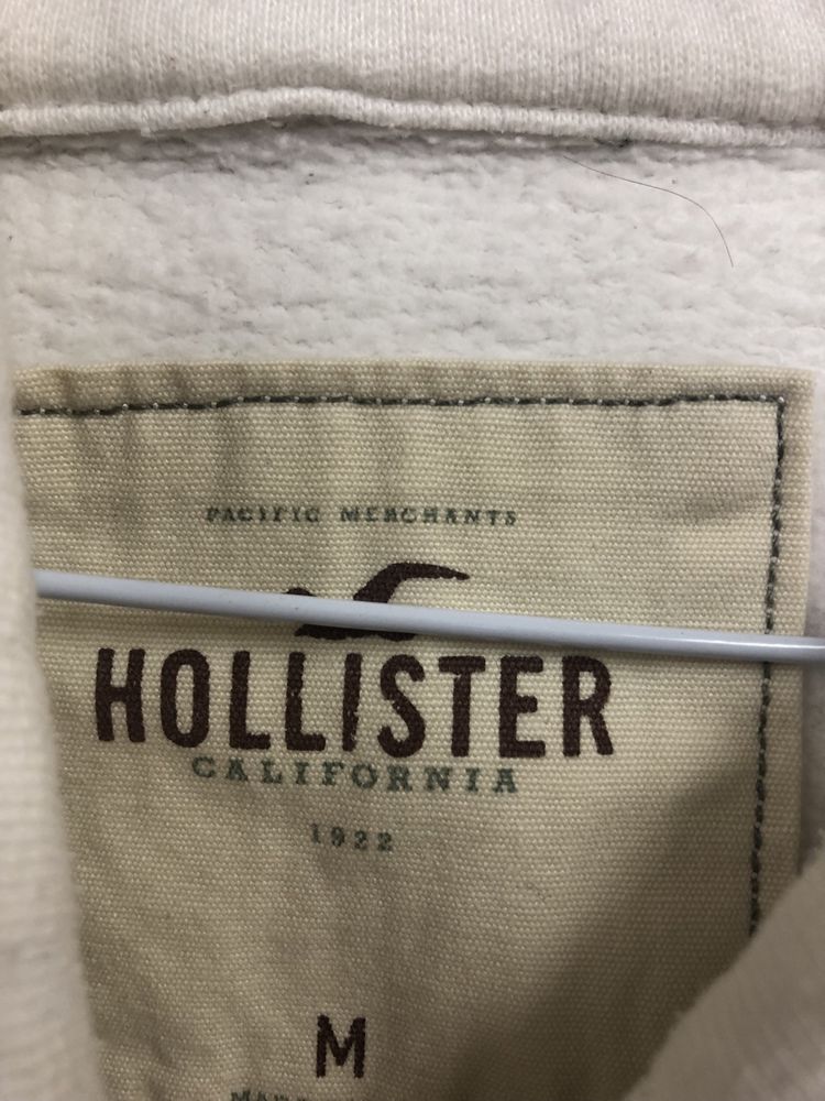 Hoodie branco hollister