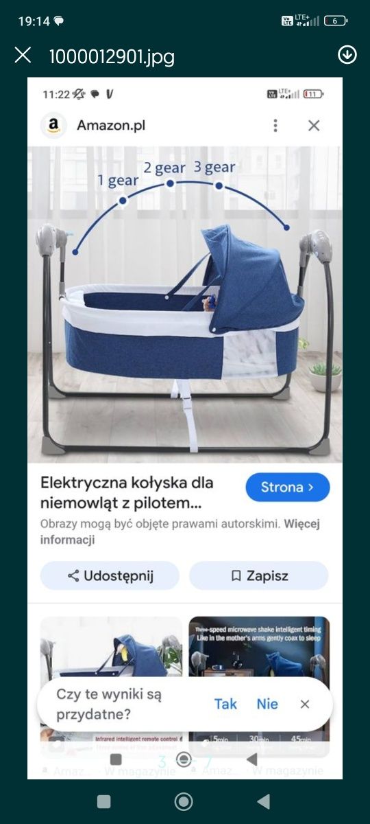 Kołyska elektryczna