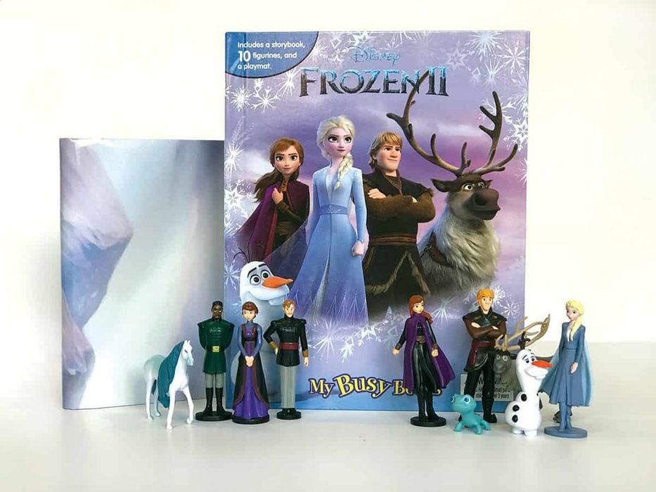 Disney Frozen II My Busy Books książka z figurkami po angielsku
