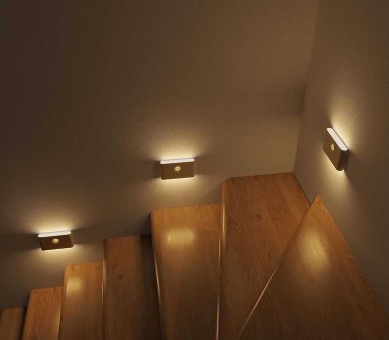 Lampki nocne LED z czujnikiem ruchu 2sztuki