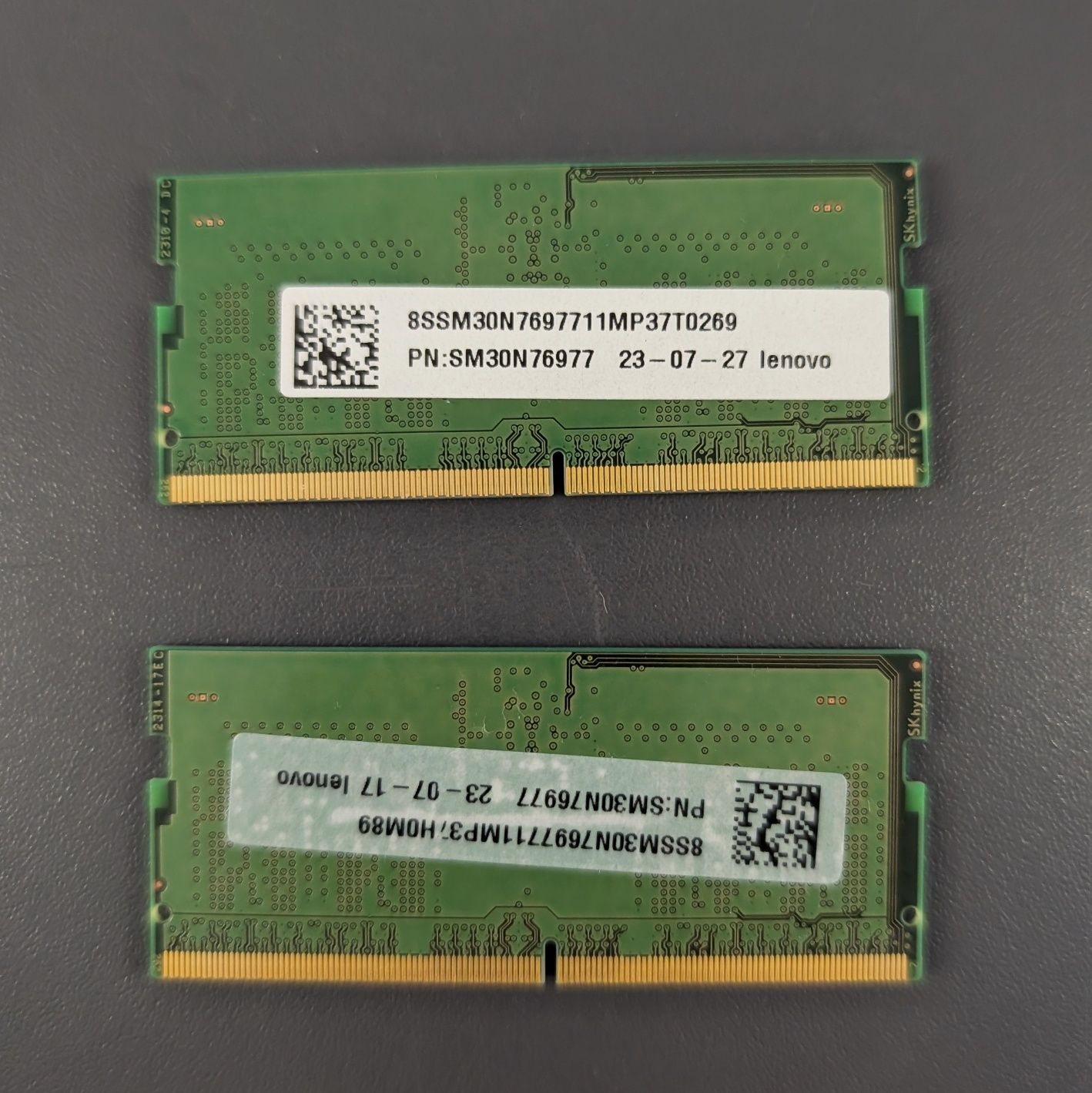Оперативна пам'ять для нотбука. SK hynix SODIMM DDR5 2x8Gb 5600mhz