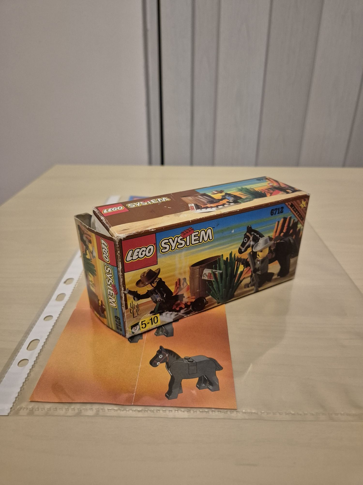 Lego 6712 tylko pudełko z instrukcją