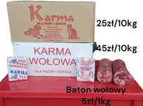 Karmy mrożone dla psa i kota