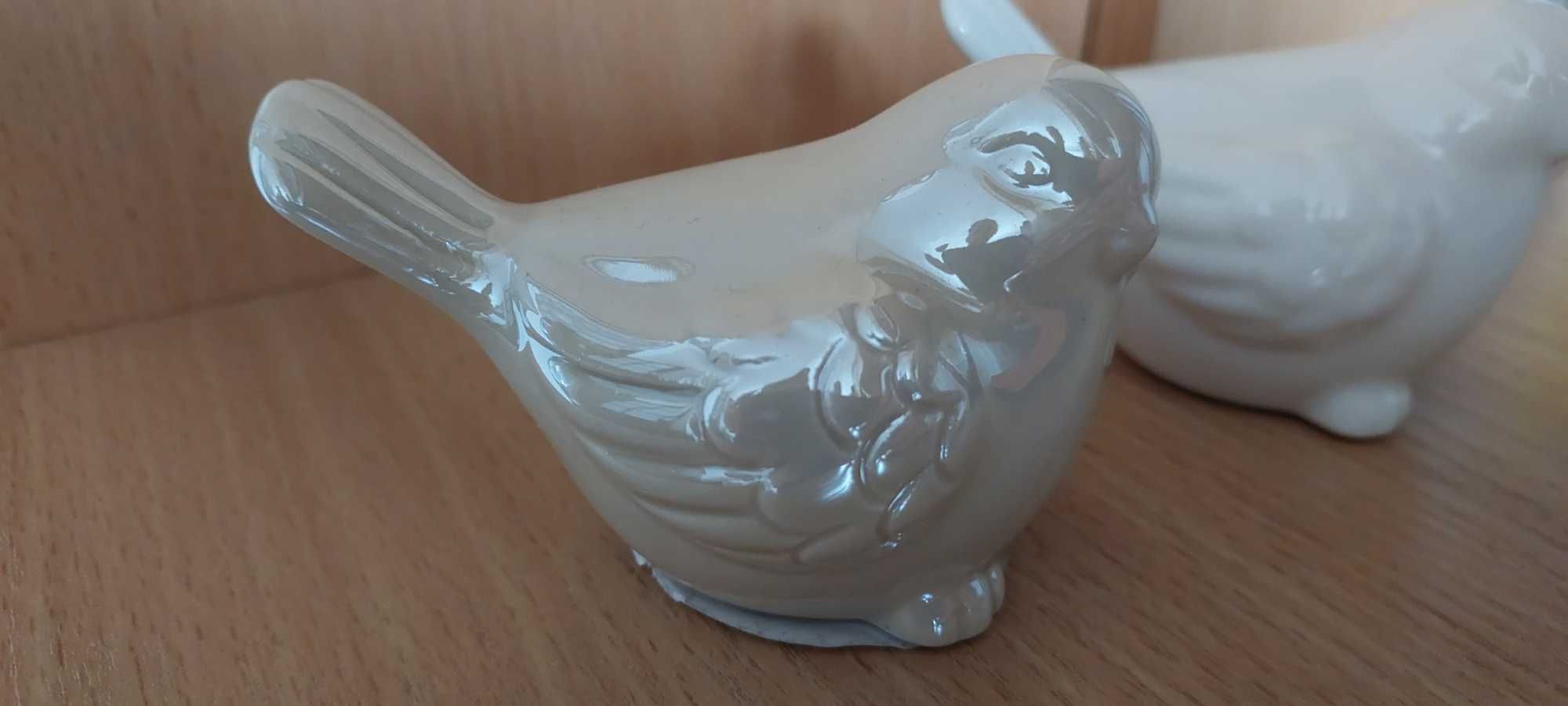 Figurka ptaszek porcelanowy NOWY