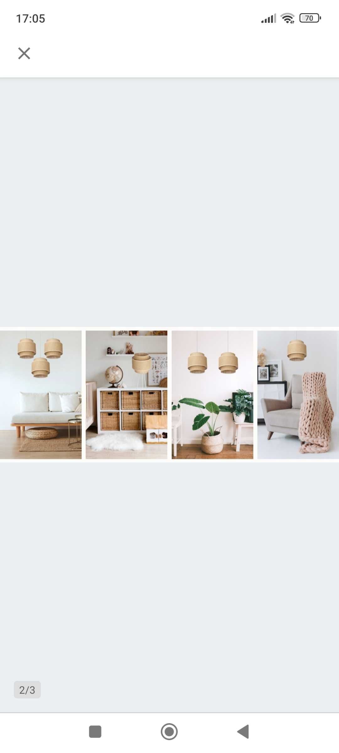 Lampy Boho juta nowe