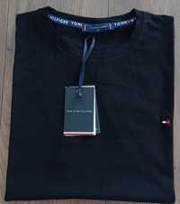 Koszulka męska  T-shirt Tommy Hilfiger M czarny 100% bawełna