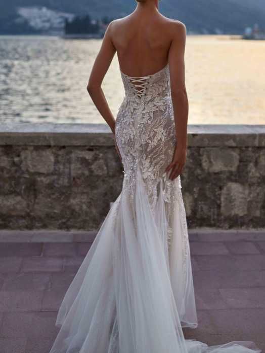 Sukienka slubna Madonna Milla Nova Filippa syrenka gorset godety 160cm